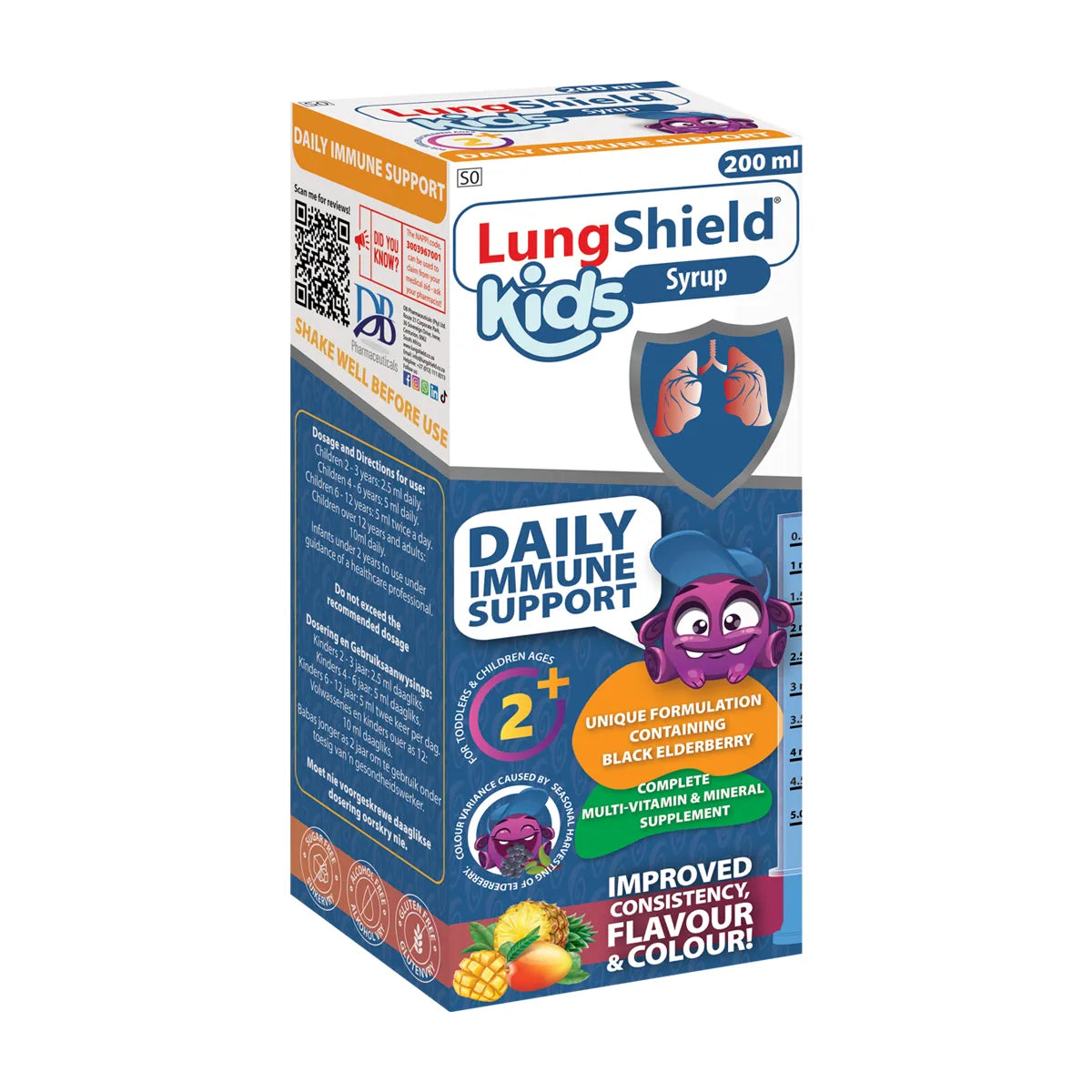 LUNGSHIELD KIDS SYRUP 200ML