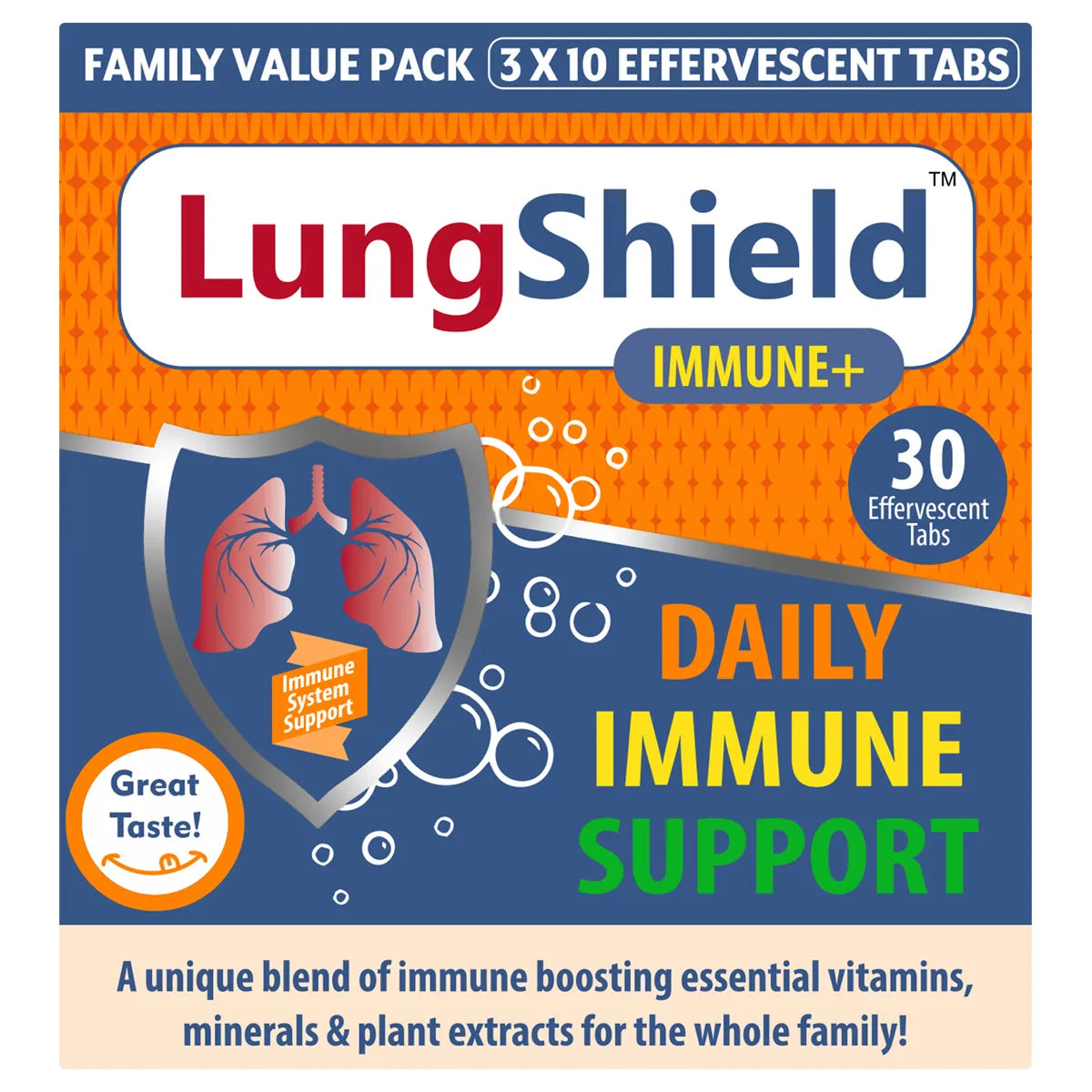 LUNGSHIELD IMMUNE+ EFFERVESCENT