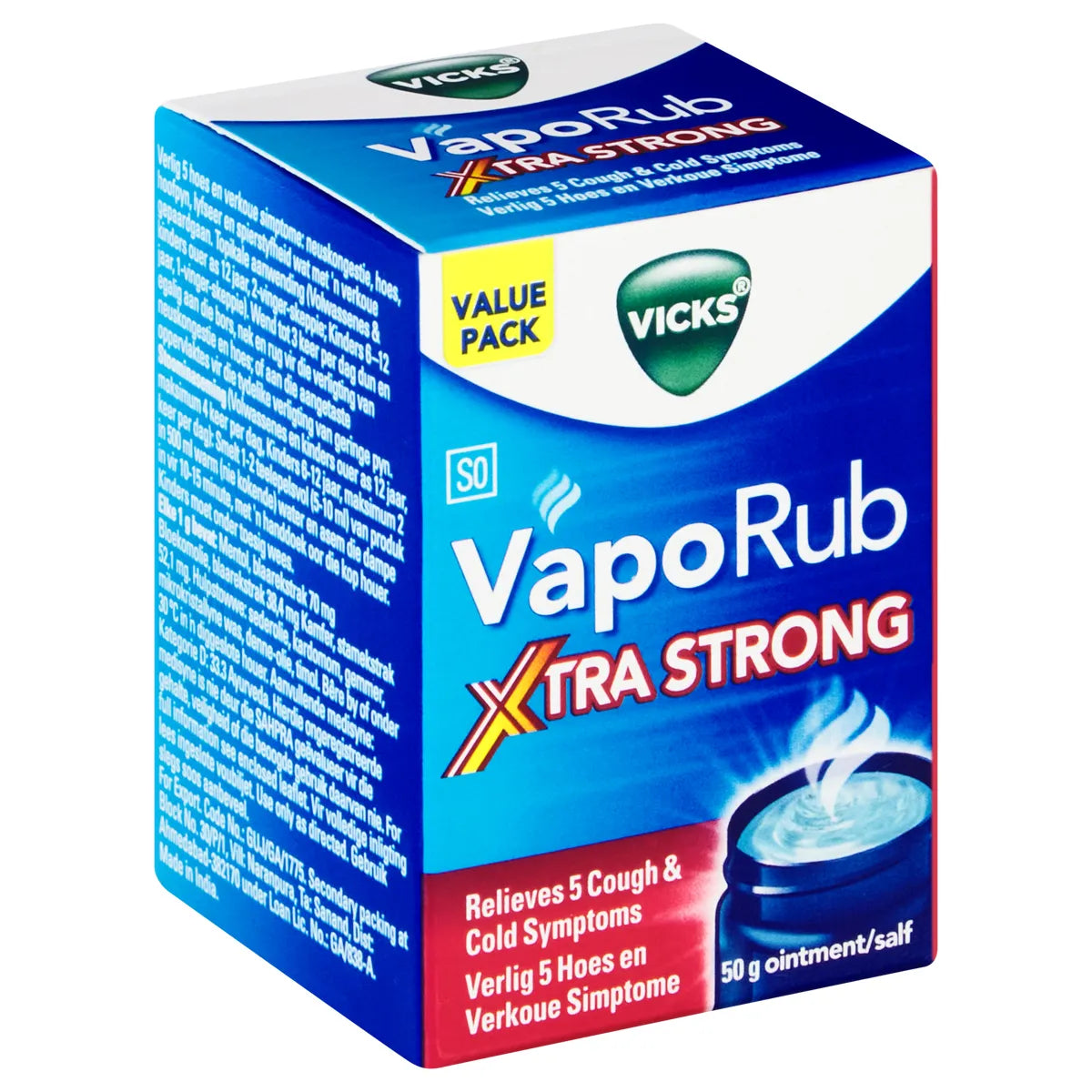 VICKS VAPORUB XTRA STRONG OINTMENT 50G