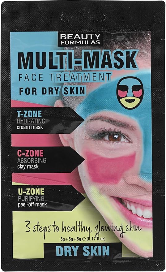 BEAUTY FORMULAS MULTI-MASK FACE TREATMENT