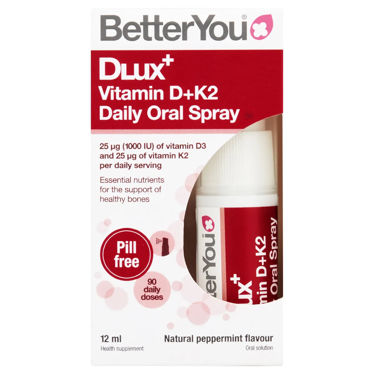 BETTERYOU DLUX VITAMIN D + K2 DAILY MOUTH SPRAY 12ML