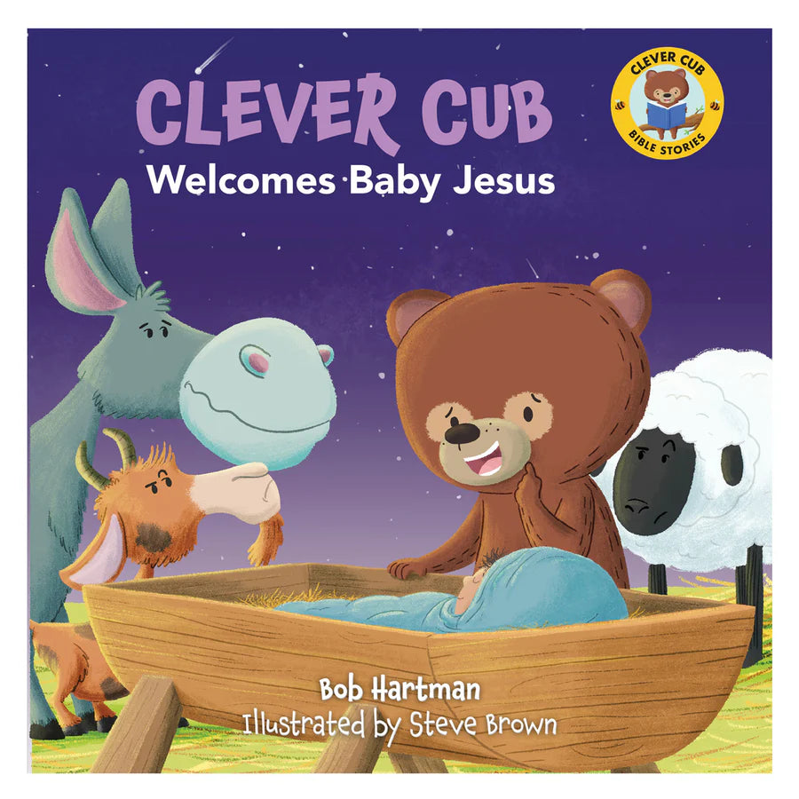 Clever cub - Welcomes baby Jesus story book for kids
