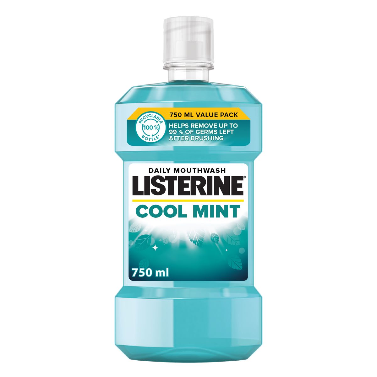 LISTERINE COOLMINT MOUTHWASH 750ML