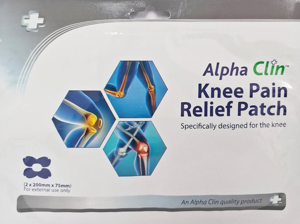 ALPHA CLIN PAIN RELIEF PATCH KNEE 1