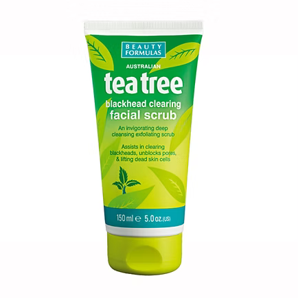 BEAUTY FORMULAS TEA TREE FACE SCRUB
