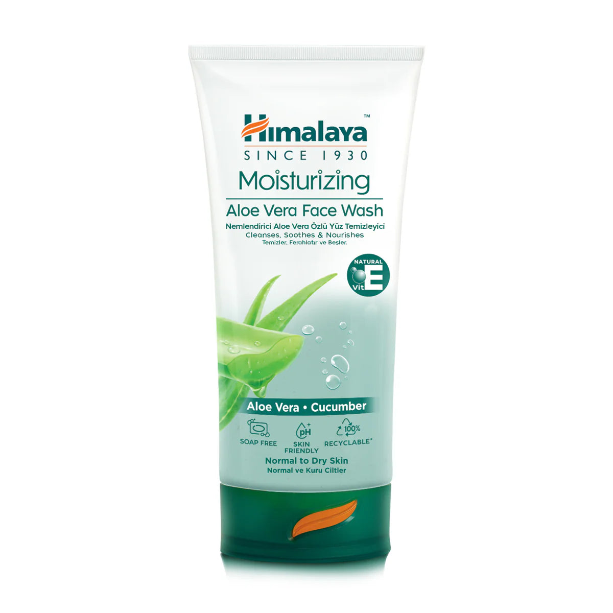 HIMALAYA MOISTURIZING ALOE VERA FACE WASH 150ML
