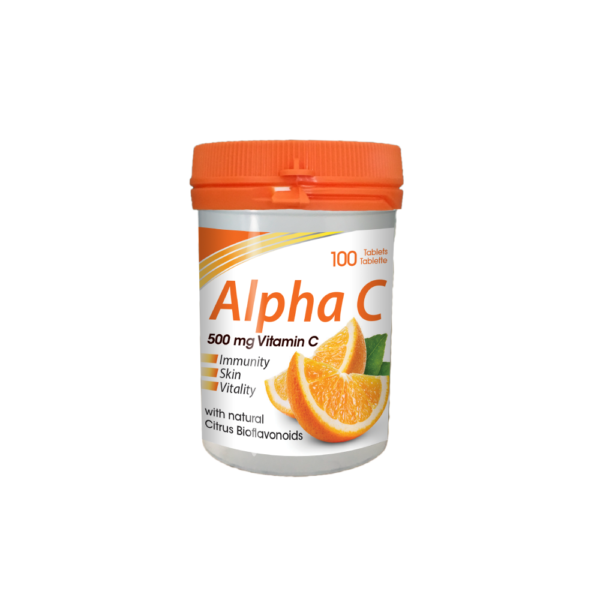 ALPHA PHARM ALPHA-C 500MG TABLETS 100