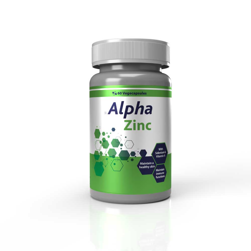 ALPHA ZINC CAPSULES 60
