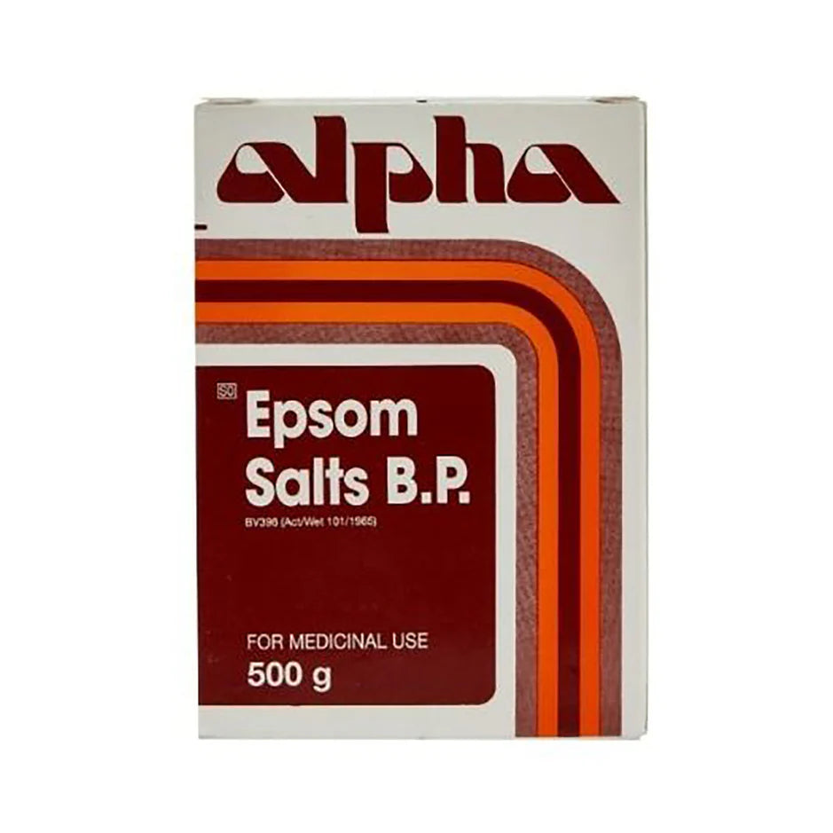 ALPHA EPSOM SALTS POWDER 500G