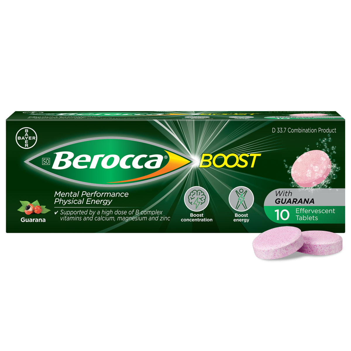 BEROCCA BOOST EFFERVESCENT