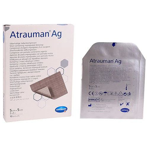 ATRAUMAN AG DRESSING 5CMX5CM