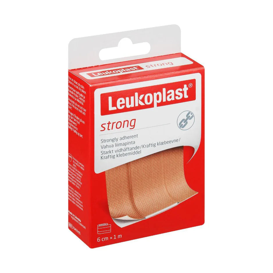 LEUKOPLAST STRONG TAN DRESSING 6CM X 1M