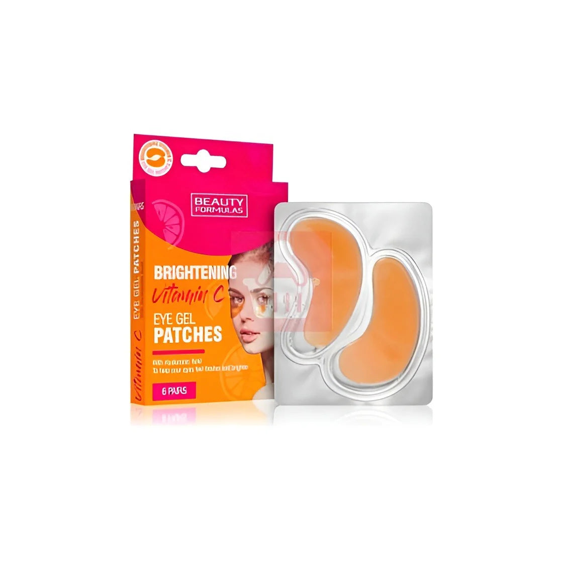 BEAUTY FORMULAS BRIGHTENING VITAMIN C EYE GEL PATCH 6