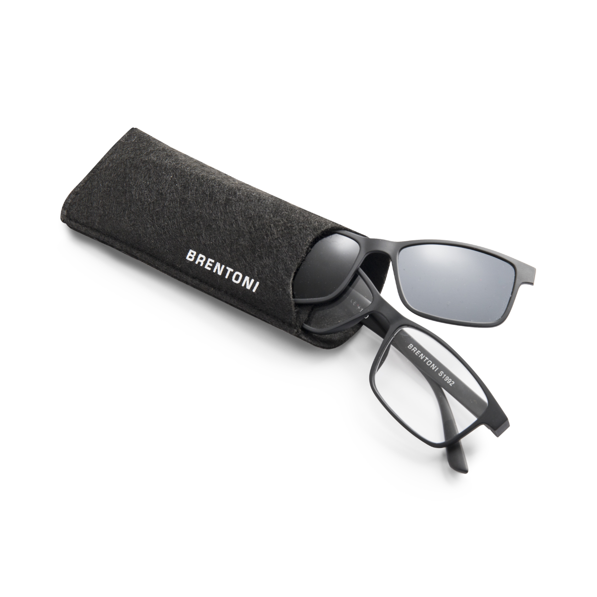 BRENTONI MAGNETIC CLIP ON READERS - POLARIZED