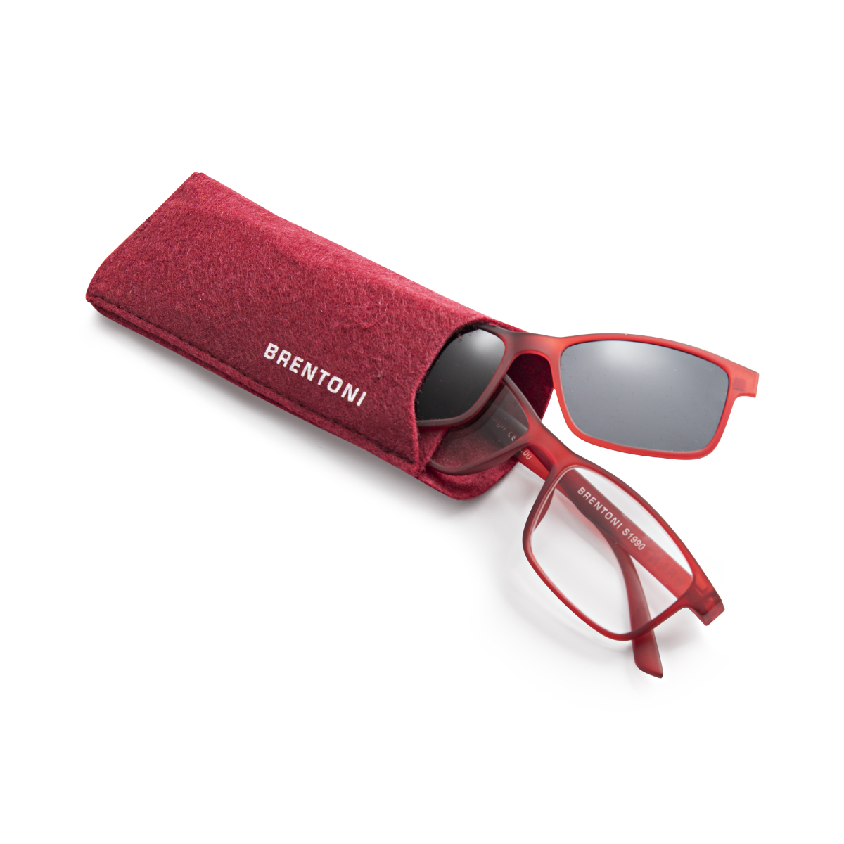 BRENTONI MAGNETIC CLIP ON READERS - POLARIZED
