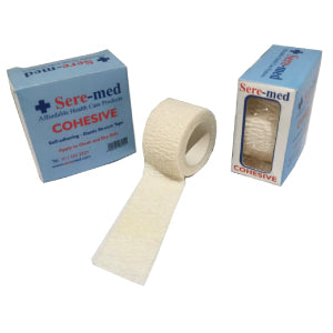 SEREMED COHESIVE ELASTIC STRAP 25MM X 4.5M