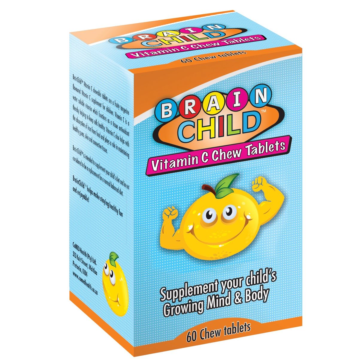 BRAIN CHILD VITAMIN-C CHEW TABLETS 60