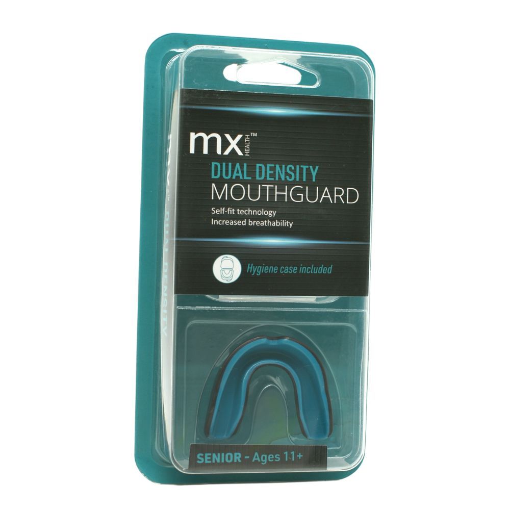 MX HEALTH MOUTH GUARD DUAL DENSITY SENIOR