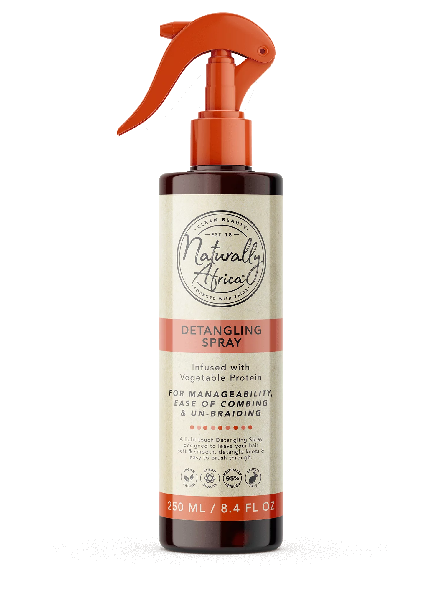 NATURALLY AFRICA PROTEIN DETANGLING SPRAY 250ML