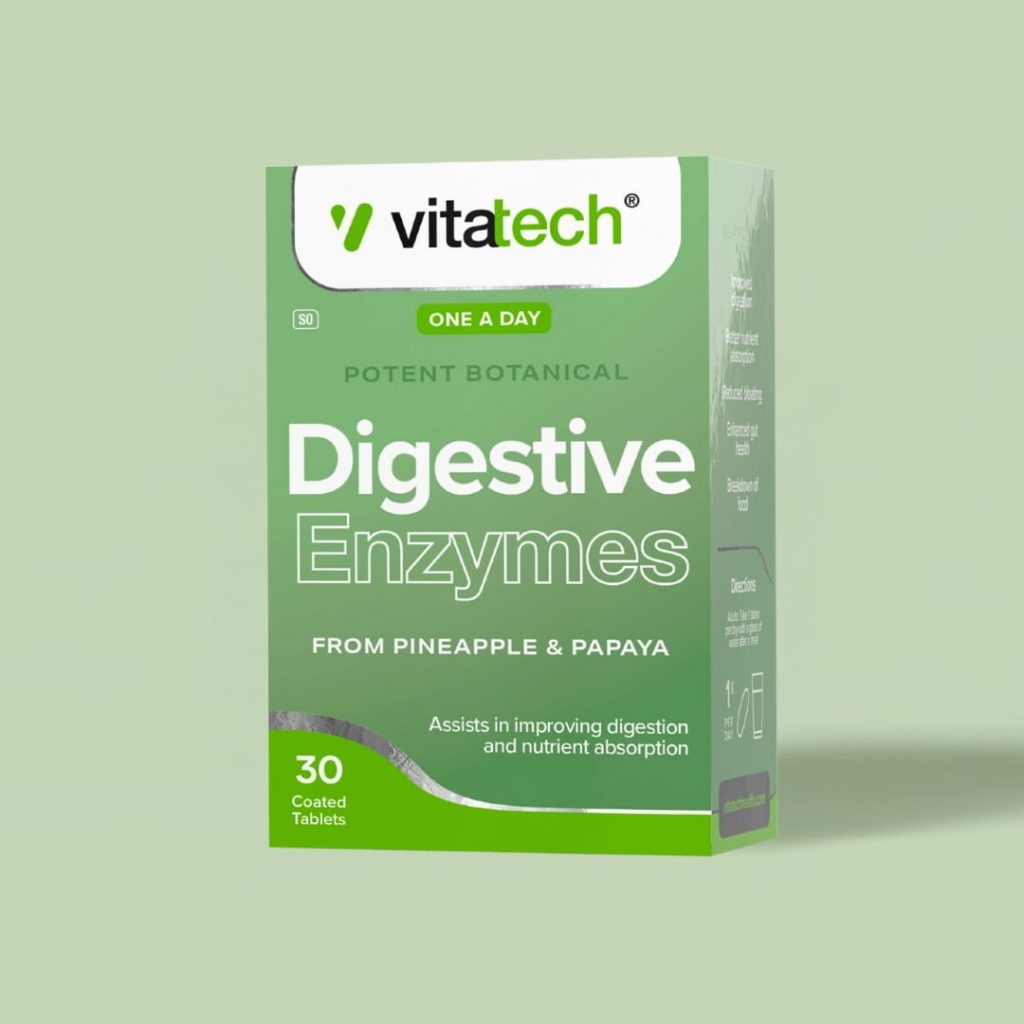 VITATECH DIGESTIVE ENZYMES TAB 30