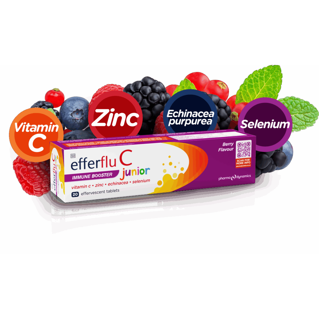 EFFERFLU-C IMMUNE BOOSTER JUNIOR EFFERVESCENT TABLET 20