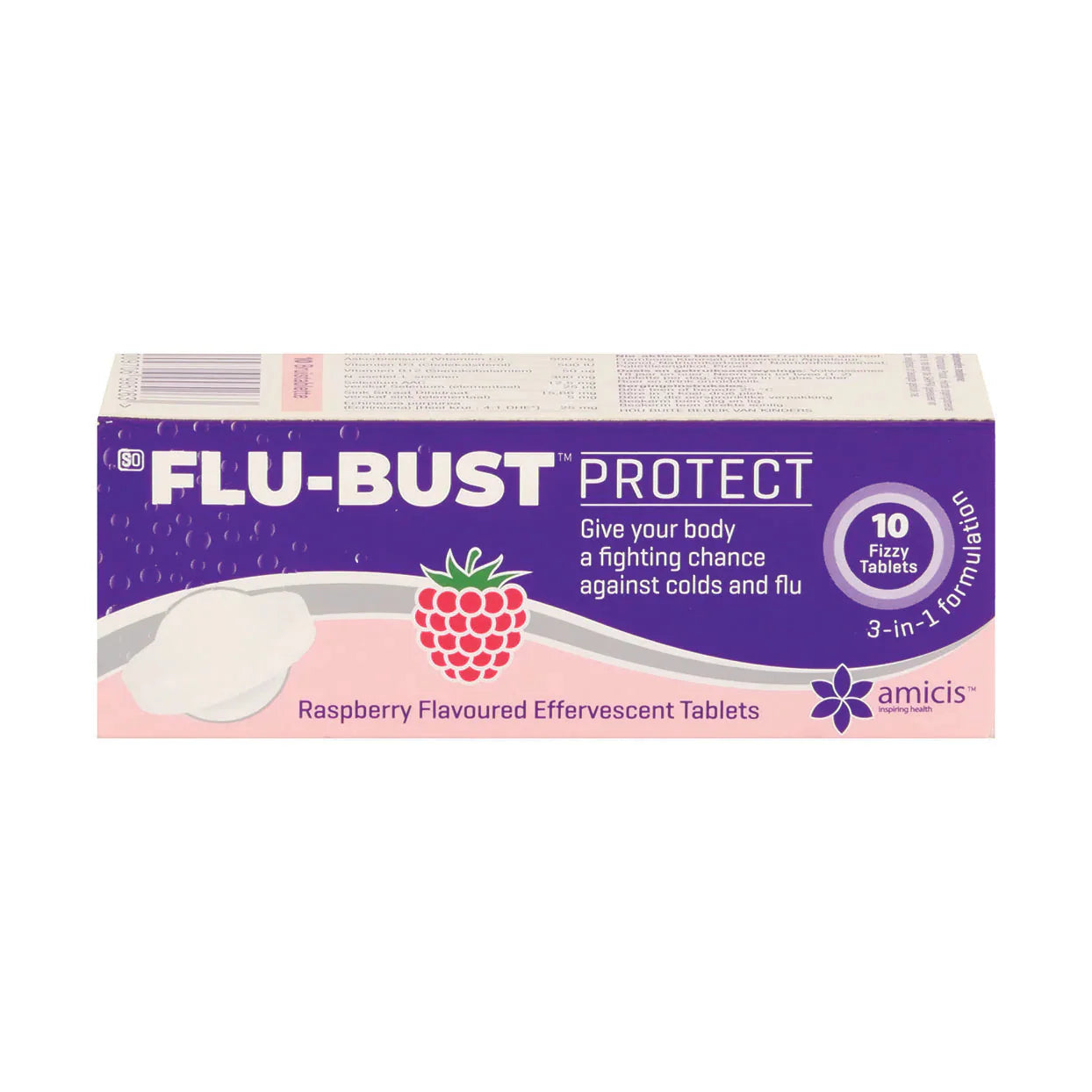 FLU-BUST PROTECT EFFERVESCENT 10