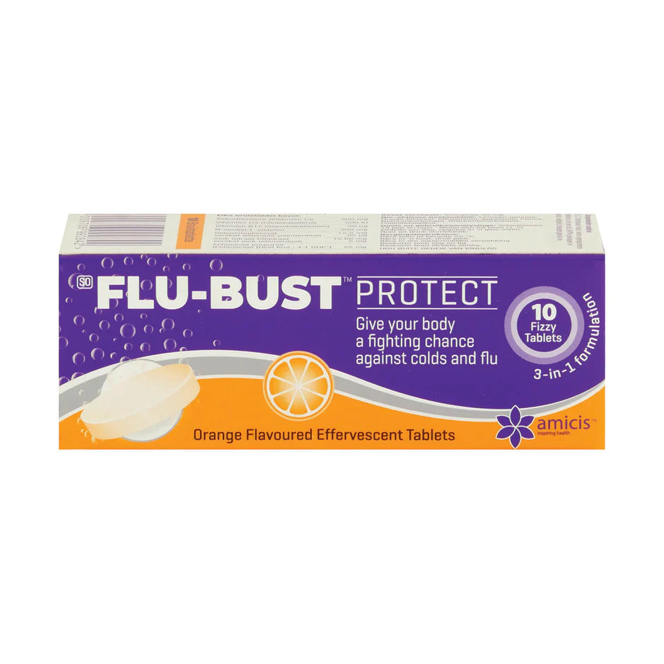 FLU-BUST PROTECT EFFERVESCENT 10