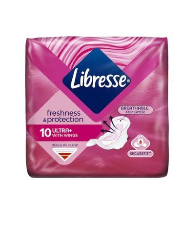 LIBRESSE ULTRA NORMAL PADS 10