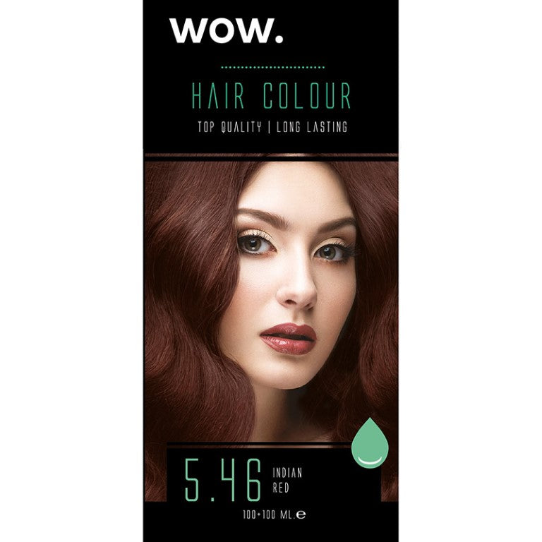 WOW HAIR DYE 5.46 INDIAN RED