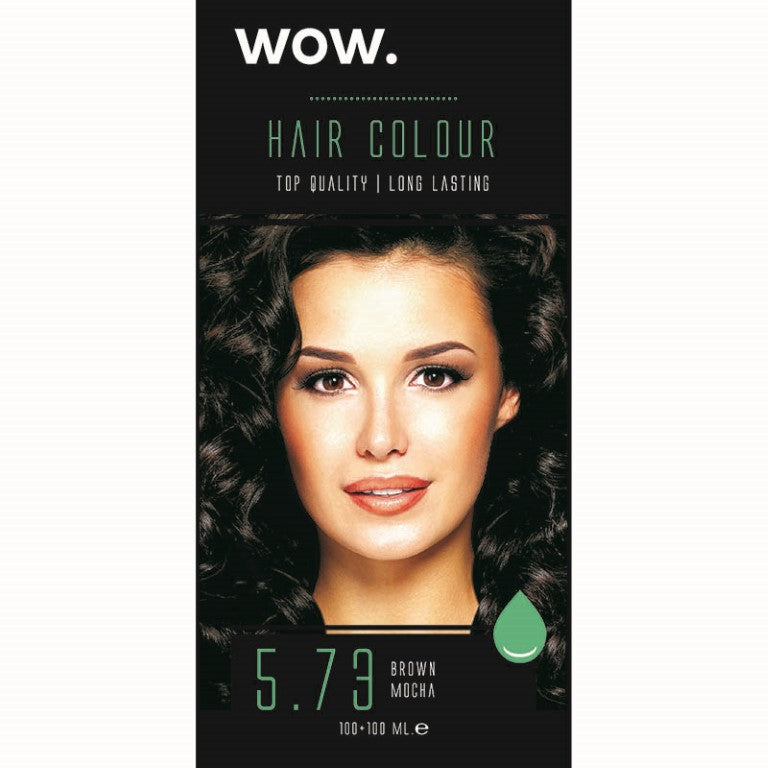 WOW HAIR DYE 5.73 BROWN MOCHA
