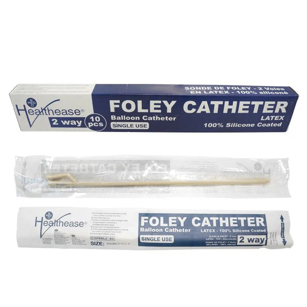 CATHETER FOLEY SILICONE COATED 2 WAY 16FR SINGLE