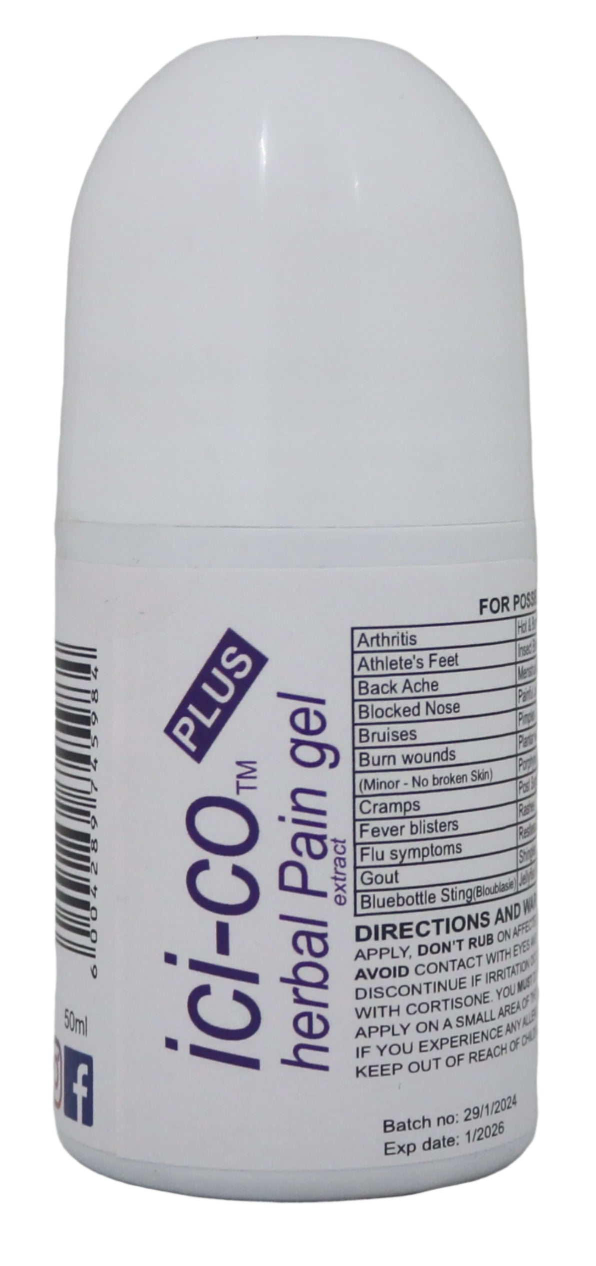 ICI-CO ROLL ON 50ML