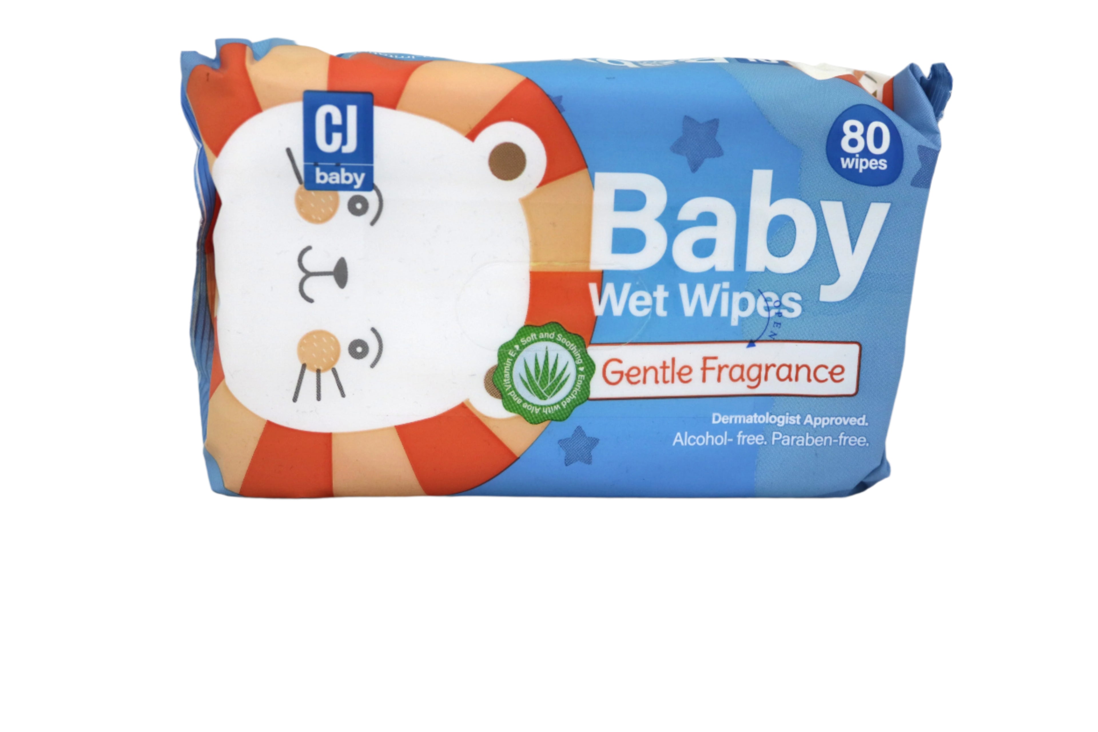CJ SCENTED BABY WIPES 80 X 3