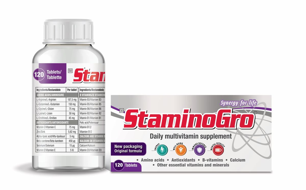 STAMINOGRO TABLETS 120
