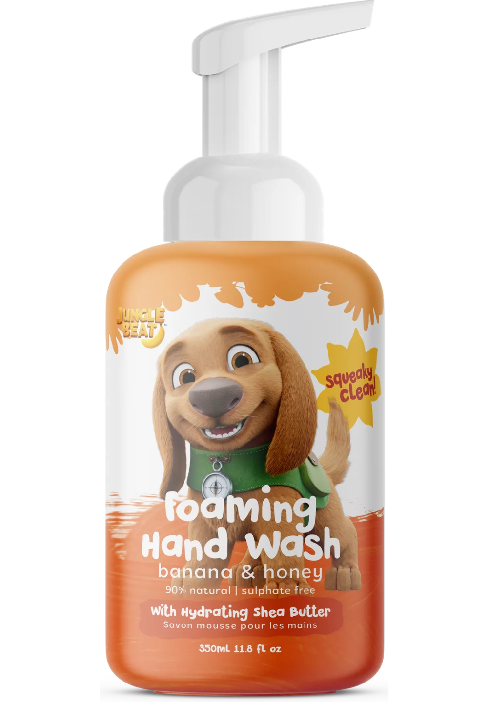 JERAL JUNGLE BEATS BANANA AND HONEY HAND WASH 350ML