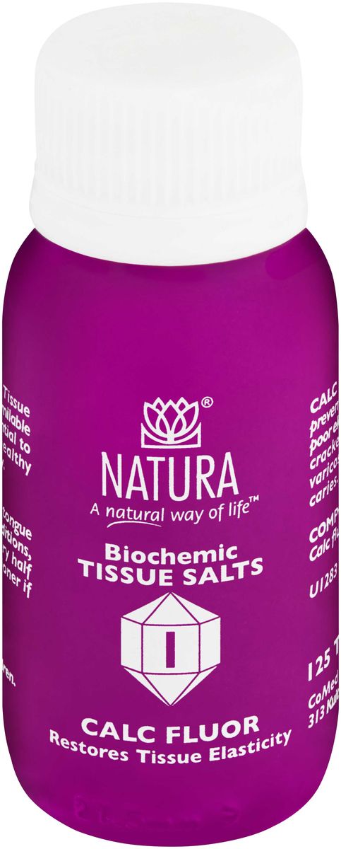 CALC FLUOR D6 TABLETS 125