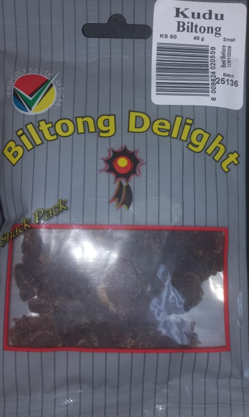 BILTONG DELIGHT KUDU SLICED SMALL