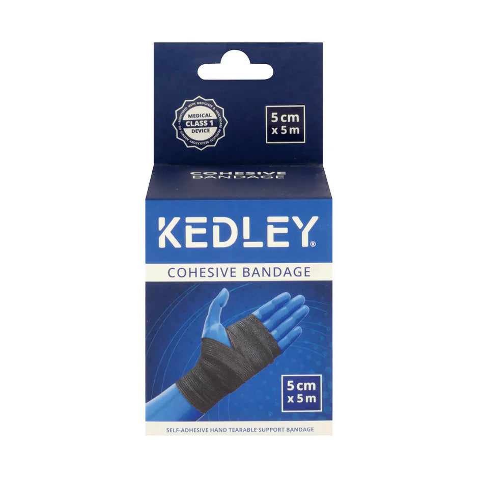 KEDLEY COHESIVE BANDAGE BLACK