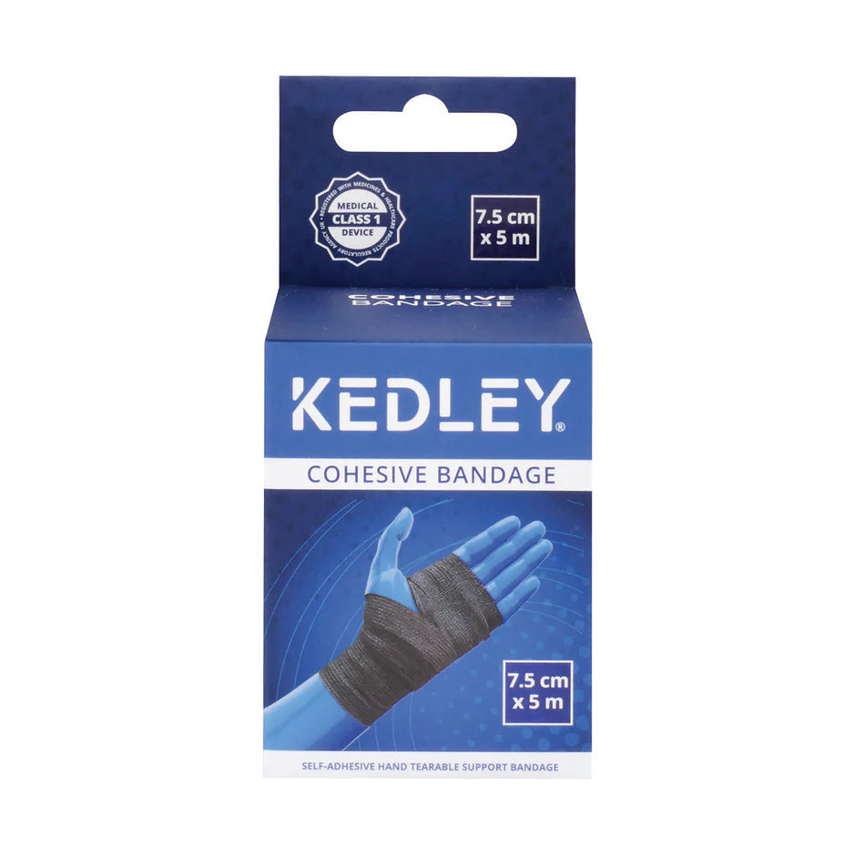 KEDLEY COHESIVE BANDAGE BLACK