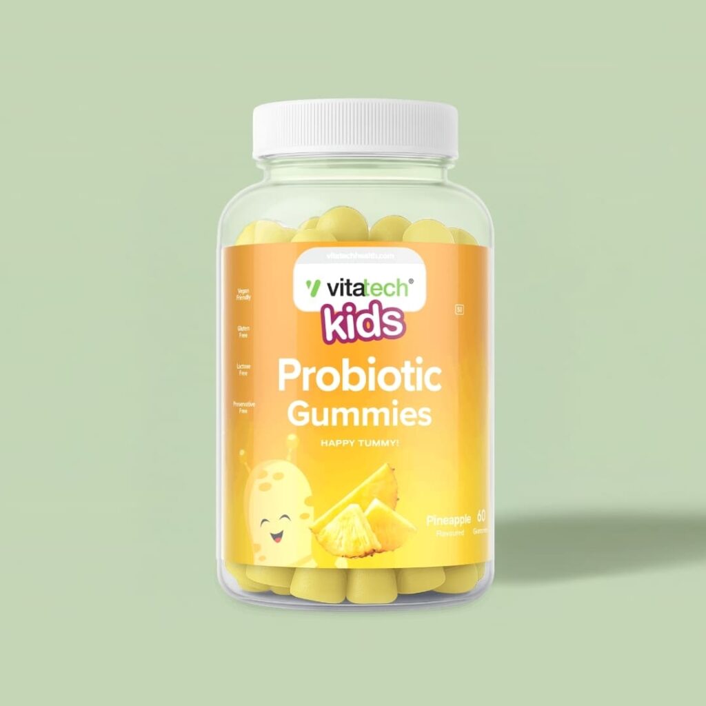 VITATECH KIDDIES PROBIOTIC GUMMIES 60'S