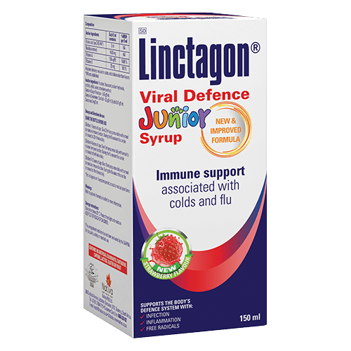 LINCTAGON VIRAL DEFENSE JUNIOR SYRUP 150ML