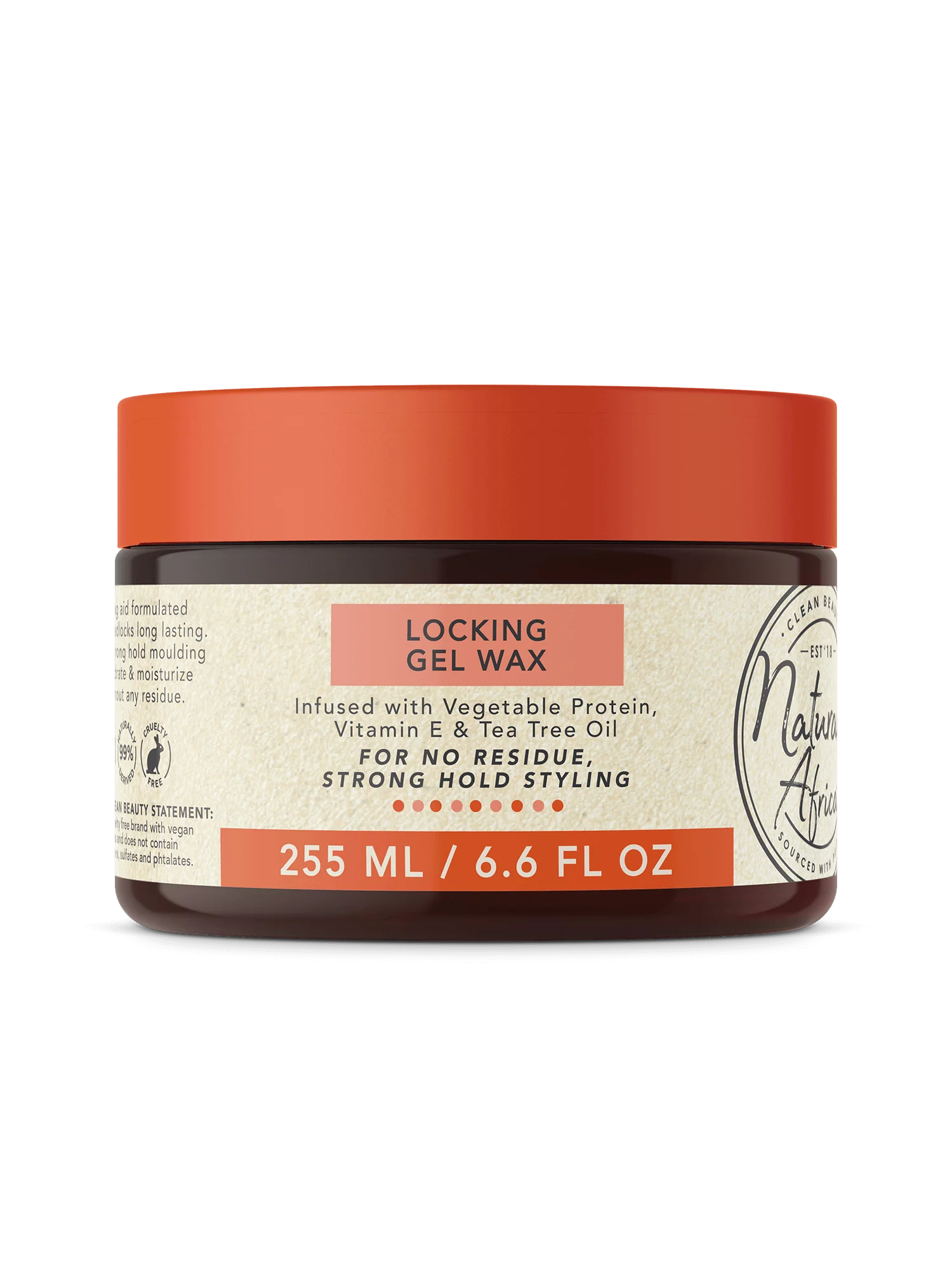 NATURALLY AFRICA LOCKING GEL WAX 255ML