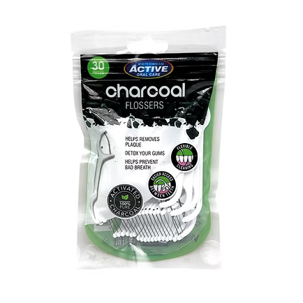 BEAUTY FORMULAS CHARCOAL FLOSSERS
