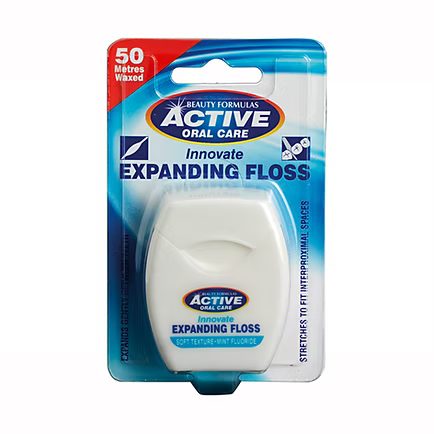 JERAL ACTIVE EXPANDING MINT & FLUORIDE FLOSS 50M