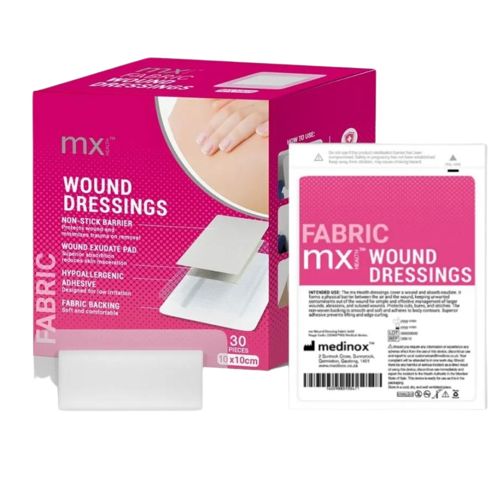 MX WOUND DRESSING FILM /PAD 10X10