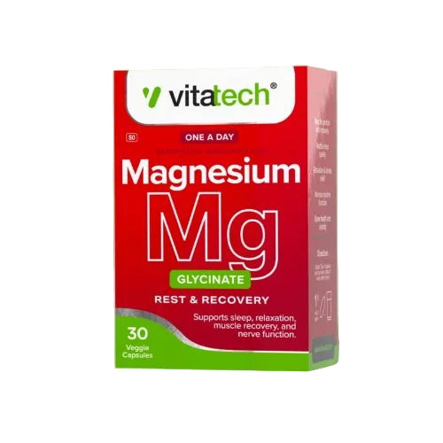 VITATECH MAGNESIUM GLYCINATE 30 CAPSULES
