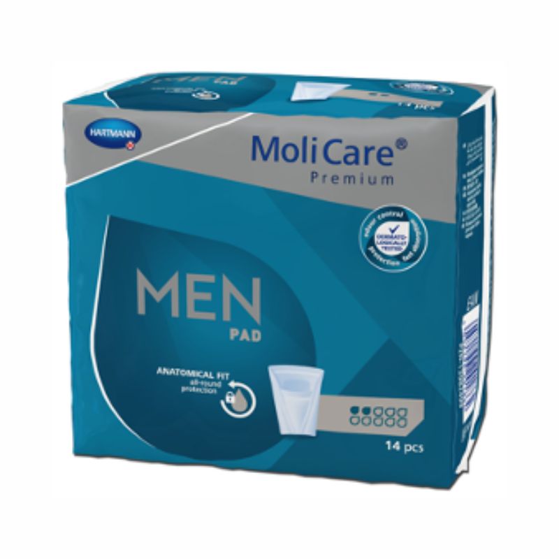 MOLICARE PREMIUM MEN PADS 2 DROPS 14