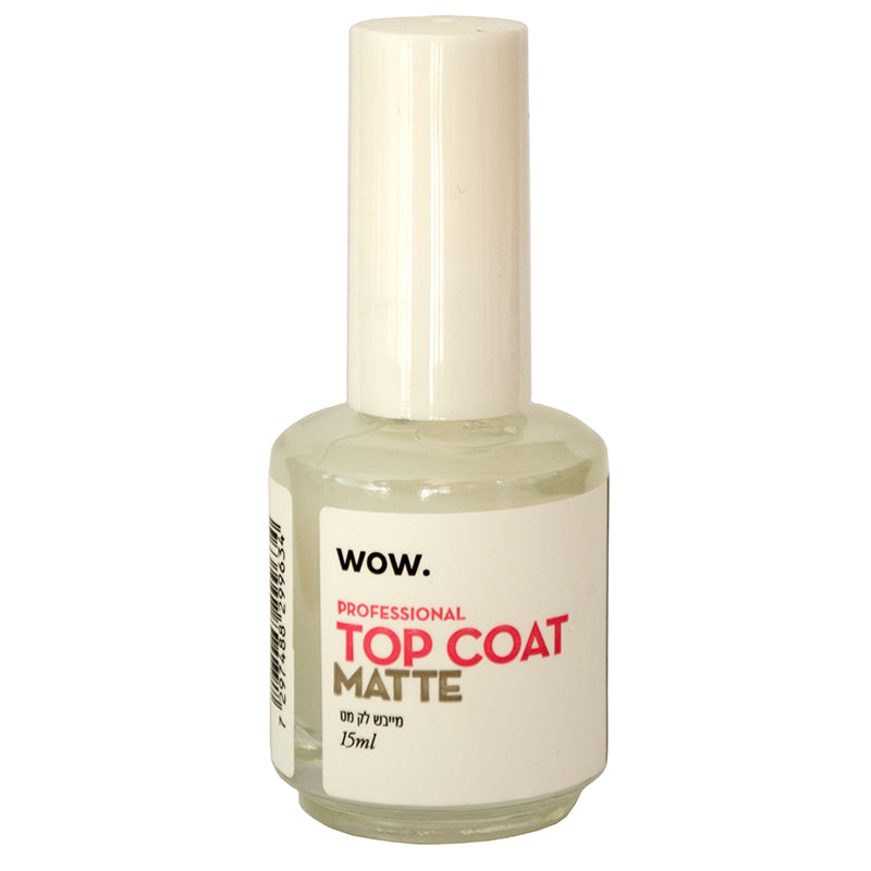 WOW NAIL MATTE TOP COAT