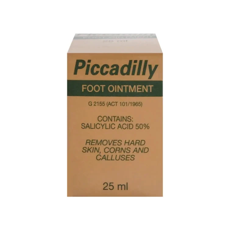 PICCADILLY FOOT OINTMENT 25ML