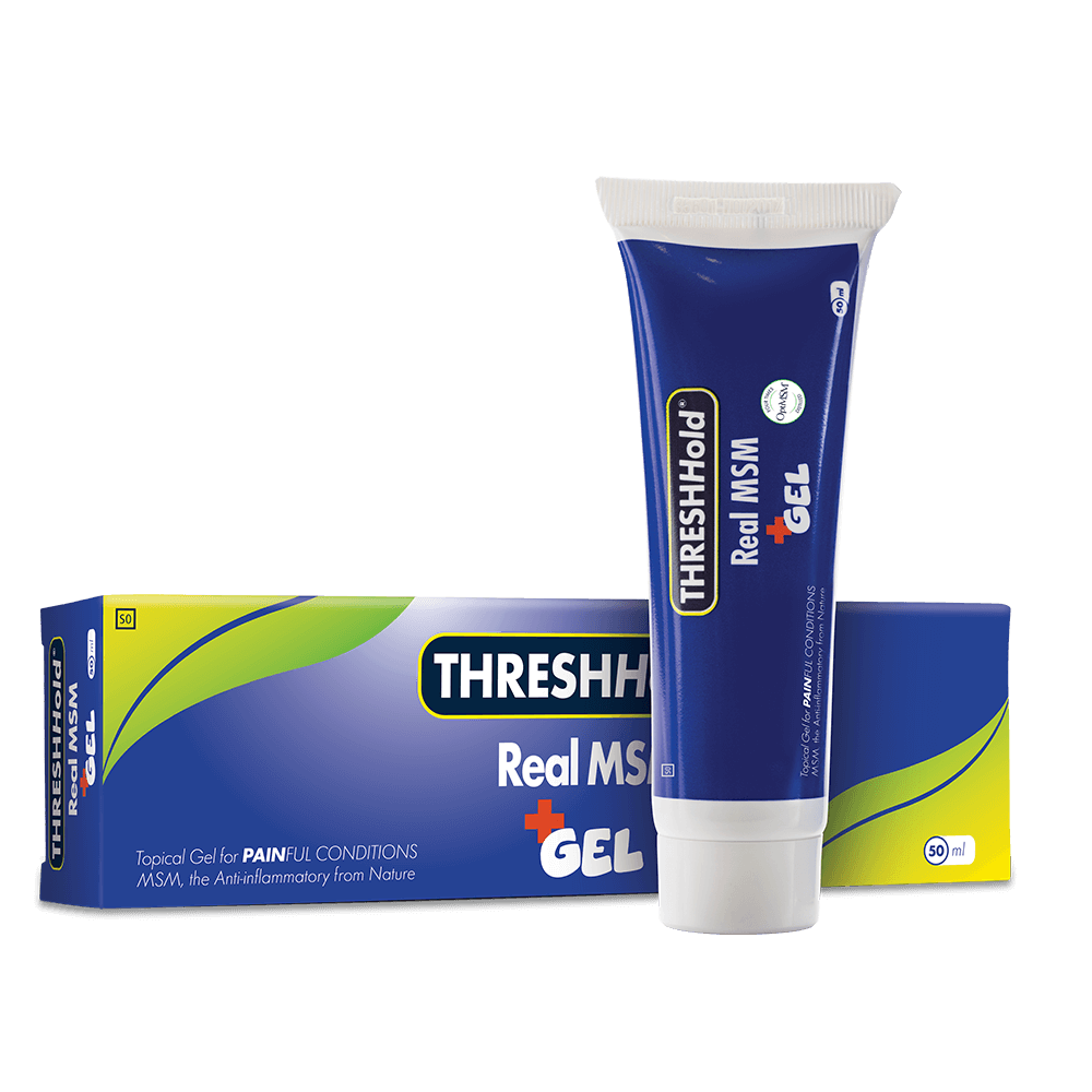 THRESHOLD REAL MSM PLUS GEL 50ML